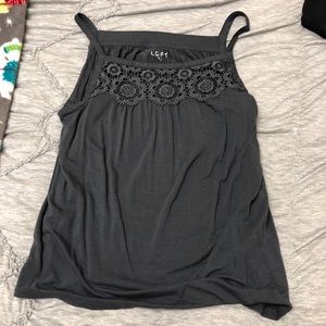 LOFT lace detailed tank top